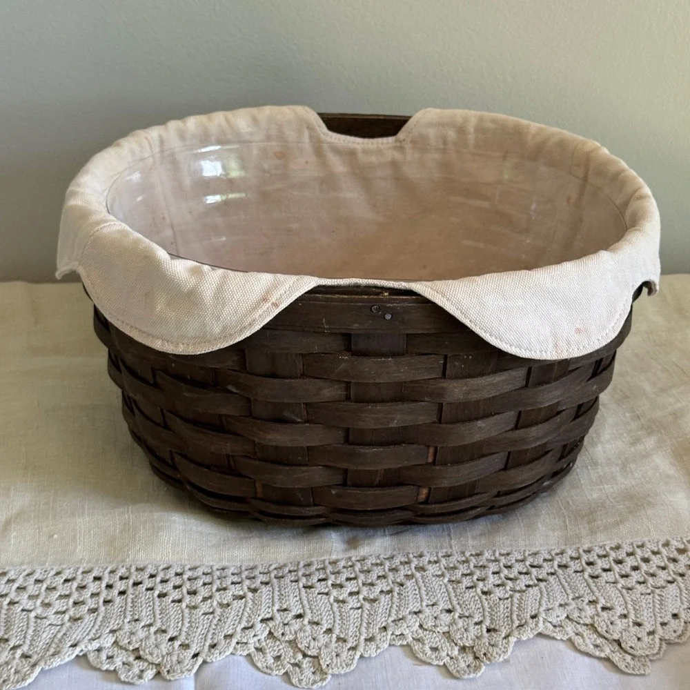 Longaberger handmade basket